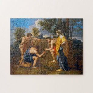 Et in Arcadia ego, Poussin Jigsaw Puzzle