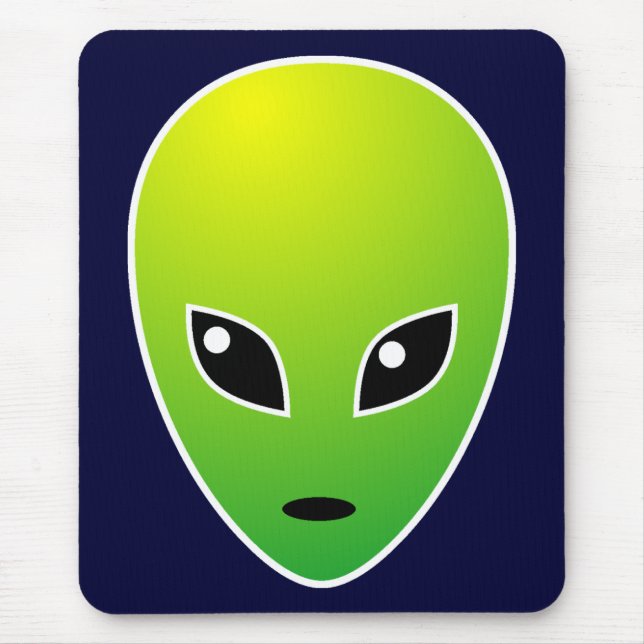 ET - on Dark Blue - Customised Mouse Mat (Front)