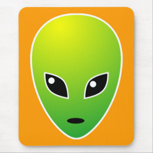 ET - on Orange - Customised Mouse Mat