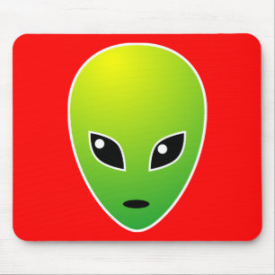 ET - on Red Mouse Mat
