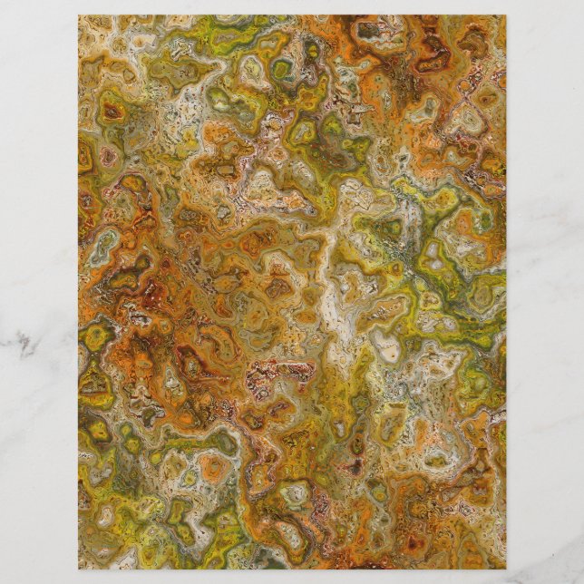 ET Swirly Marble Scrapbook Paper Bulk Pages (Front)