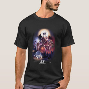 Et The Extra-Terrestrial Centered Collage T-Shirt