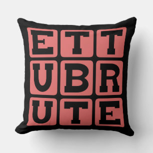 Et Tu Brute, Julius Caesar's Last Words Cushion