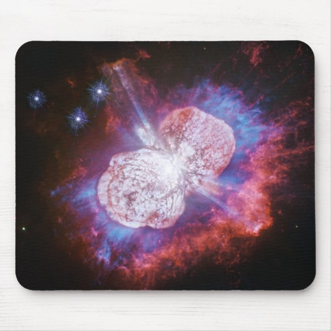 Eta Carinae Binary Star System Fireworks Mouse Mat (Front)