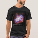 Eta Carinae Binary Star System Fireworks T-Shirt<br><div class="desc">Our amazing Universe offers astounding stellar phenomena dwarfing the most elaborate Fourth of July fireworks shows we can produce. This NASA image from the Hubble Space Telescope presents the Eta Carinae binary star system and associated nebula in a patriotic colour scheme of red white and blue. The blue glow represents...</div>