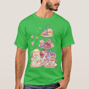 Etagere With Sweets Tea Sweet Baking Dessert Food T-Shirt