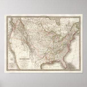 EtatsUnis d'Amerique - United States of America Poster