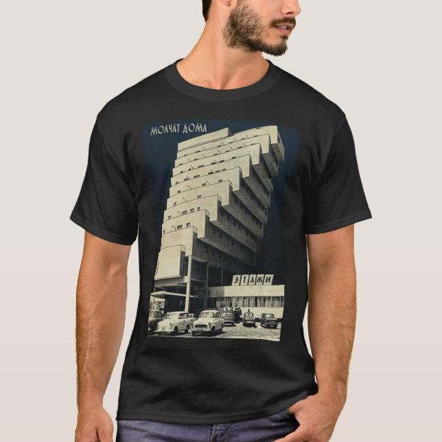 Etazhi - Molchat Poster T-Shirt (Front)