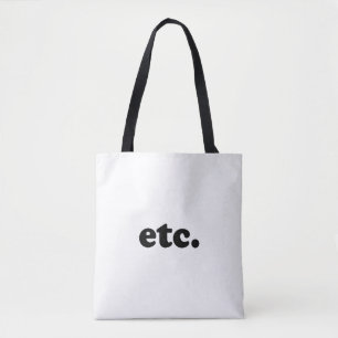 etc tote bag