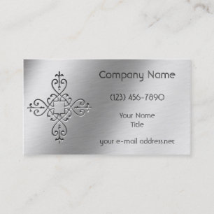 Etched Aluminium Design Business Card