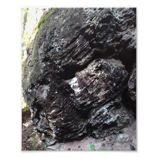 Etched Boulder Photo Print