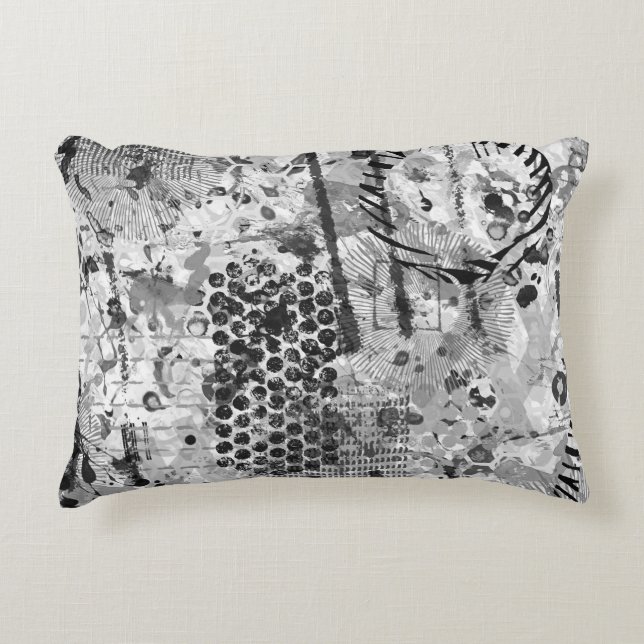 Etchings Graffiti Decorative Cushion (Front)