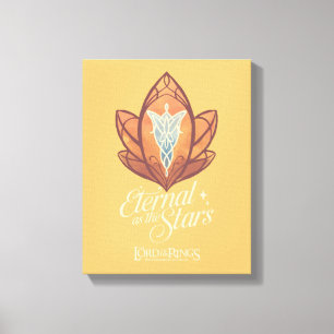 Eternal as the Stars Evenstar Graphic Canvas Print