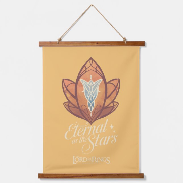Eternal as the Stars Evenstar Graphic Hanging Tapestry (Front)