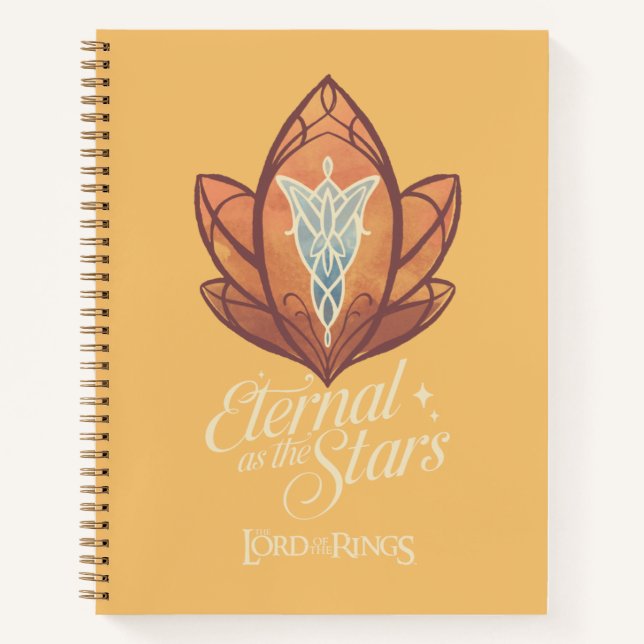 Eternal as the Stars Evenstar Graphic Notebook (Front)