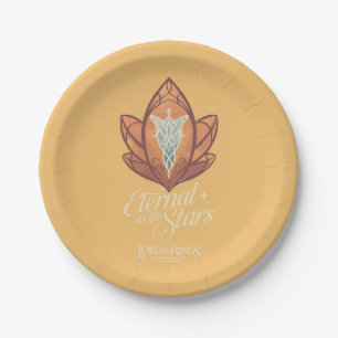 Eternal as the Stars Evenstar Graphic Paper Plate