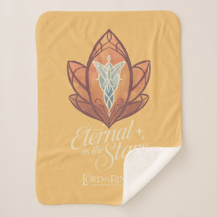 Eternal as the Stars Evenstar Graphic Sherpa Blanket