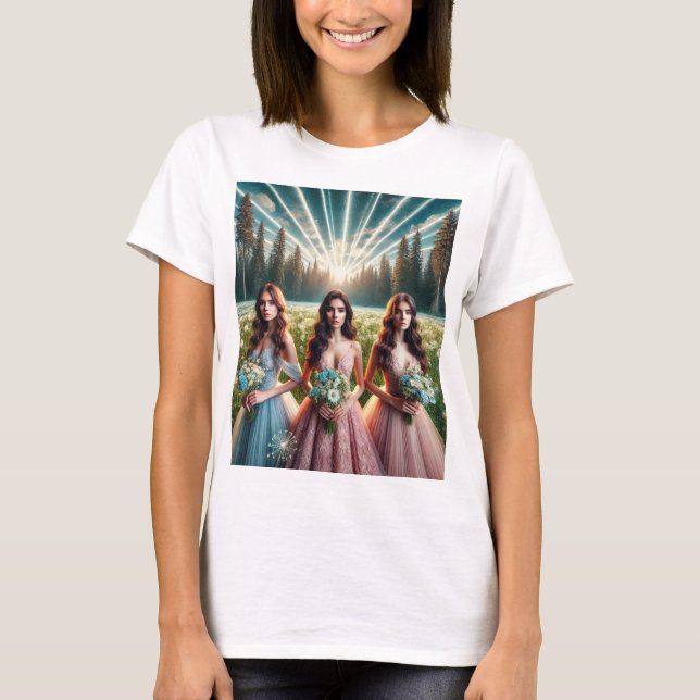 Eternal Beauties: The Dreamlike Forest of Infinite T-Shirt (Front)