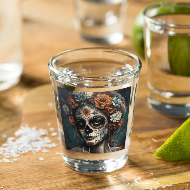 Eternal Beauty, custom Shot Glass (Creator Uploaded)