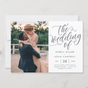 Eternal Bliss Editable Colour Wedding Invitation