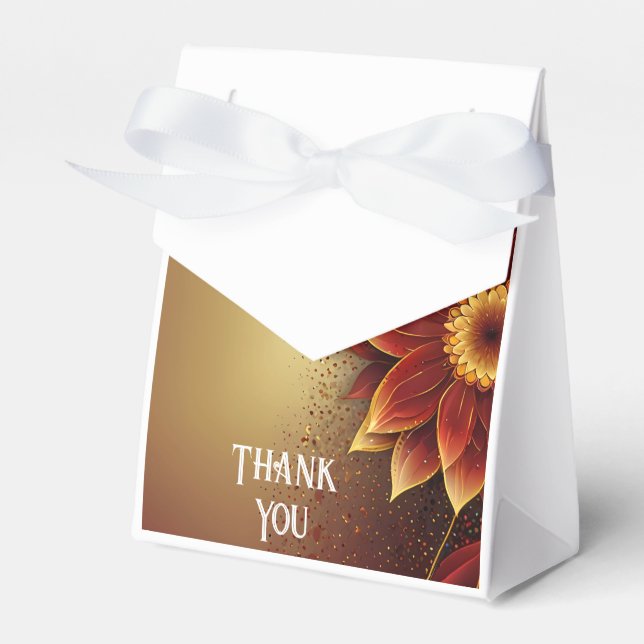 Eternal Bloom: A Timeless Celebration of Love Favour Box (Front Side)