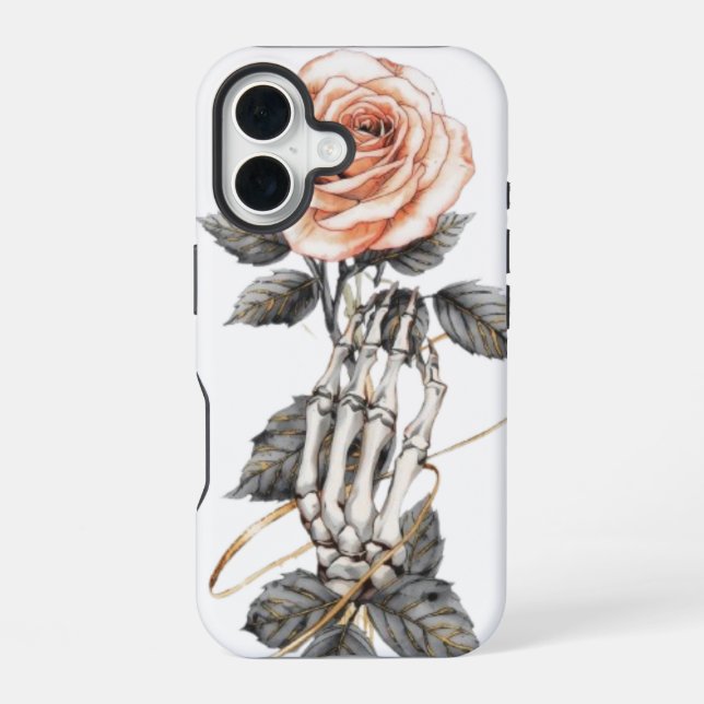 Eternal Bloom” 🌹 iPhone 16 Case (Back)