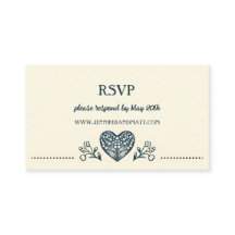 Eternal Blooms Wedding RSVP