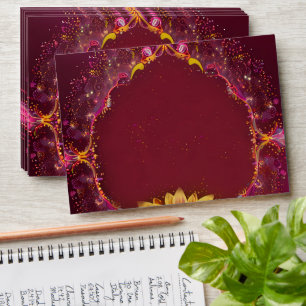 Eternal Blossoms: A Celebration of Love" Wedding Envelope