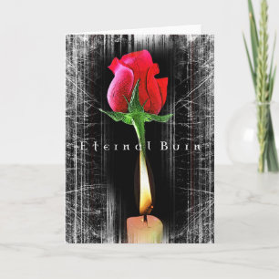 Eternal Burn Greetings Card