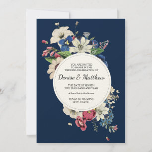 Eternal Collection in Polar Night Blue  Invitation