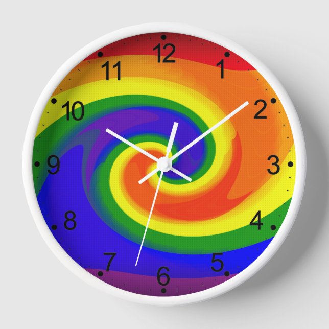 'Eternal Collision' - Wall Clocks (Front)