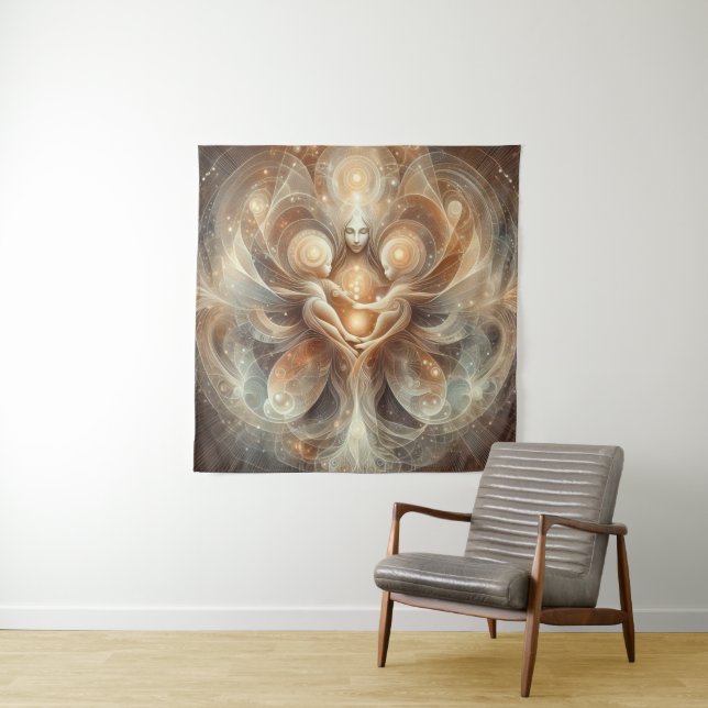 Eternal Connection  Tapestry (In Situ)