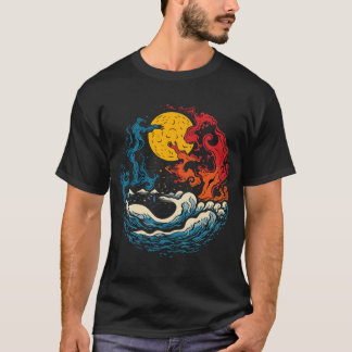 Eternal Dance of Fire and Water T-Shirt