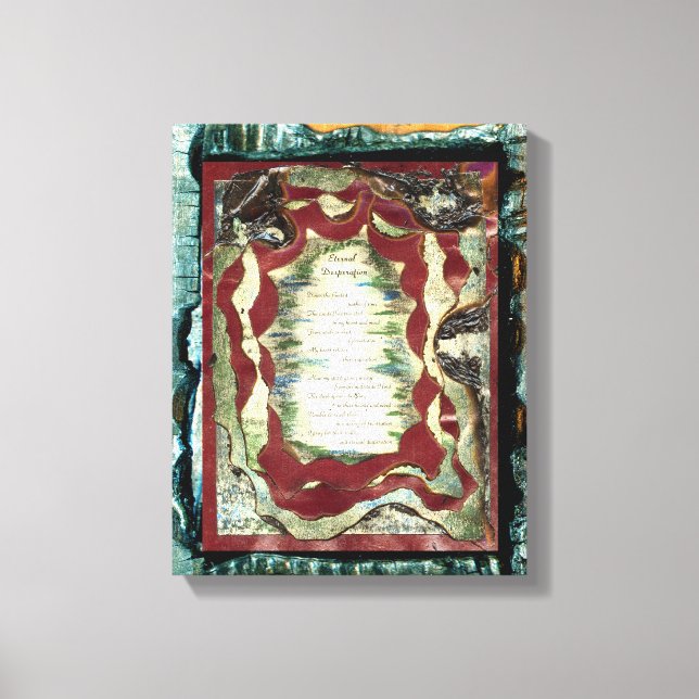 Eternal Desperation Canvas Print (Front)