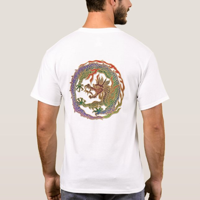 Eternal Dragon Circle T-Shirt (Back)