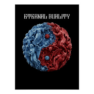 Eternal Duality Acrylic Poster