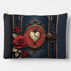 Eternal Elegance – Clockwork Heart Accessory Pouch