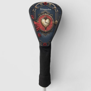 Eternal Elegance – Clockwork Heart Golf Head Cover