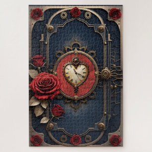 Eternal Elegance – Clockwork Heart Jigsaw Puzzle