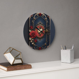 Eternal Elegance – Clockwork Heart Large Clock