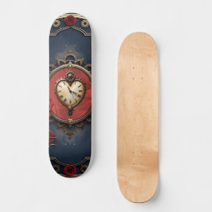 Eternal Elegance – Clockwork Heart Skateboard