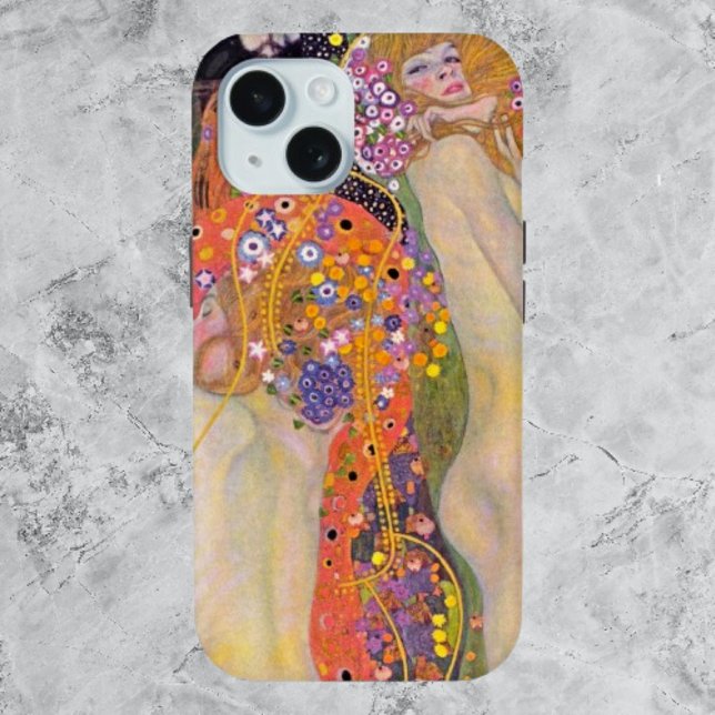 Eternal Elegance: Gustav Klimt's Water Serpents II Case-Mate iPhone Case (Creator Uploaded)