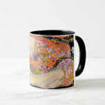 Eternal Elegance: Gustav Klimt's Water Serpents II Mug<br><div class="desc">Begin your day with a masterpiece in hand. Our "Water Serpents II" mug celebrates Gustav Klimt’s iconic artwork, meticulously enhanced for a stunning visual experience. Swirling golden patterns and graceful water nymphs make each sip an indulgence, adding art, elegance, and a touch of history to your morning. Whether you’re an...</div>