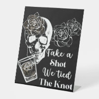 Eternal Elegance Take a Shot We Tied the Knot