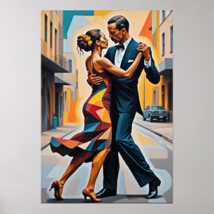 Eternal Embrace: Timeless Tango Poster