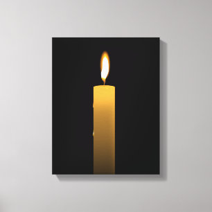 Eternal Flame Canvas Print