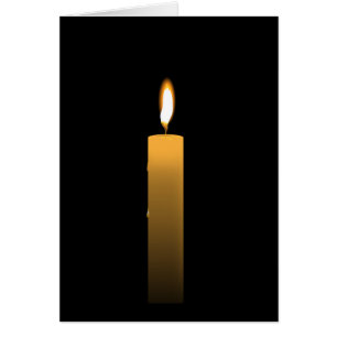 Eternal Flame Sympathy Greeting Card