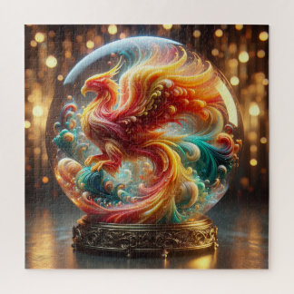 Eternal Flame: The Phoenix Sphere Jigsaw Puzzle