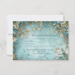 Eternal Grace Elven Wedding Thank You Card