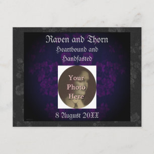 Eternal Handfasting/Wedding Suite Purple 2 Invitation